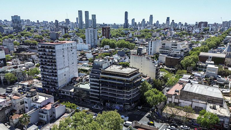 Edificio a Estrenar En construcción