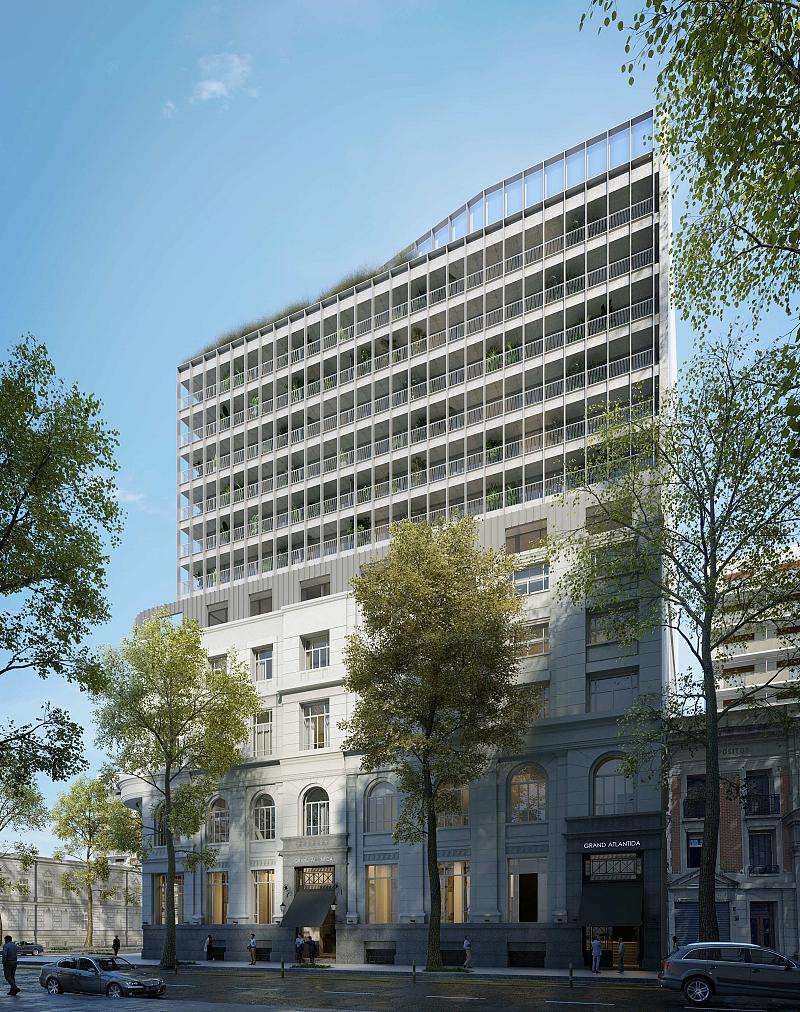 Edificio a Estrenar En construcción