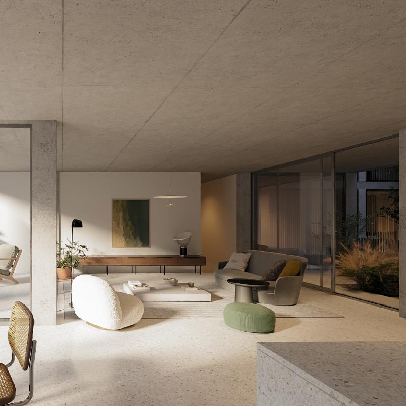 Edificio a Estrenar En construcción
