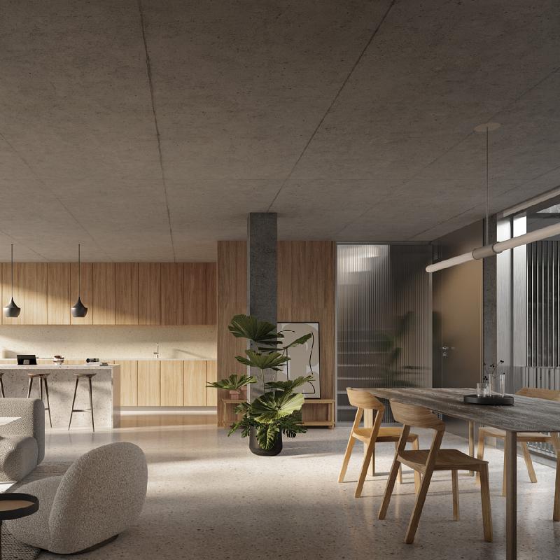 Edificio a Estrenar En construcción
