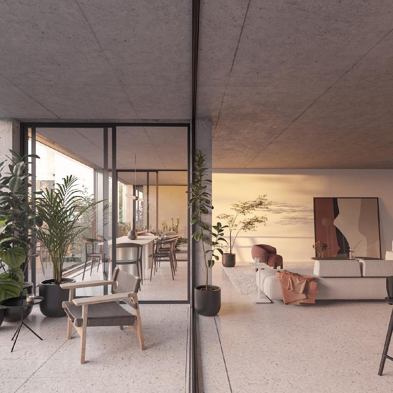 Edificio a Estrenar En construcción