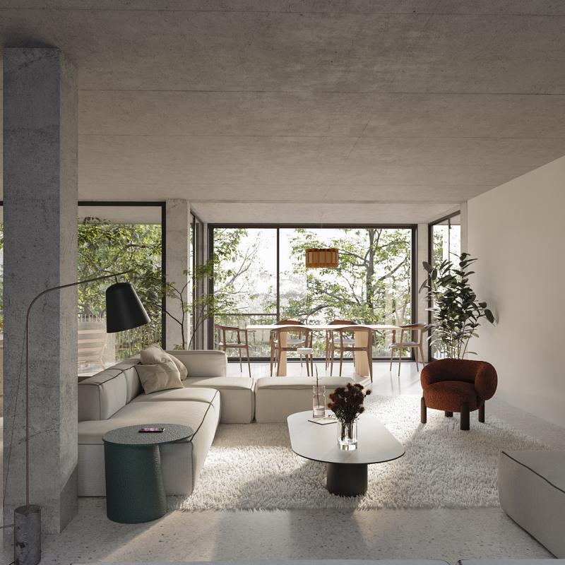 Edificio a Estrenar En construcción