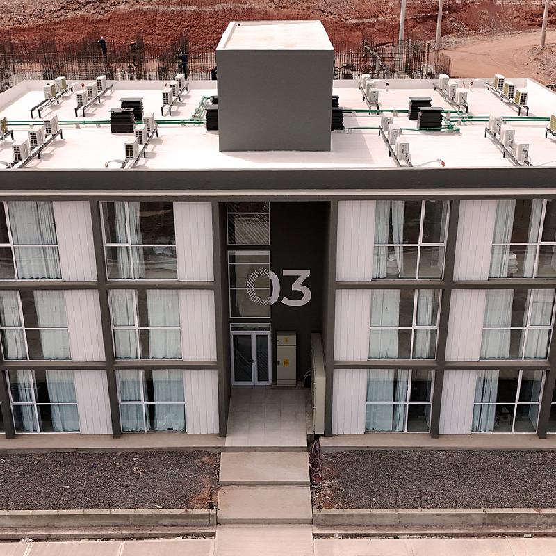 Edificio a Estrenar En construcción