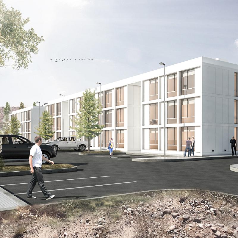 Edificio a Estrenar En construcción