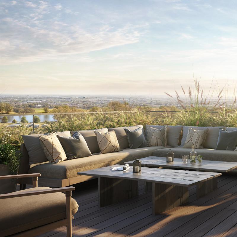 Edificio a Estrenar En construcción