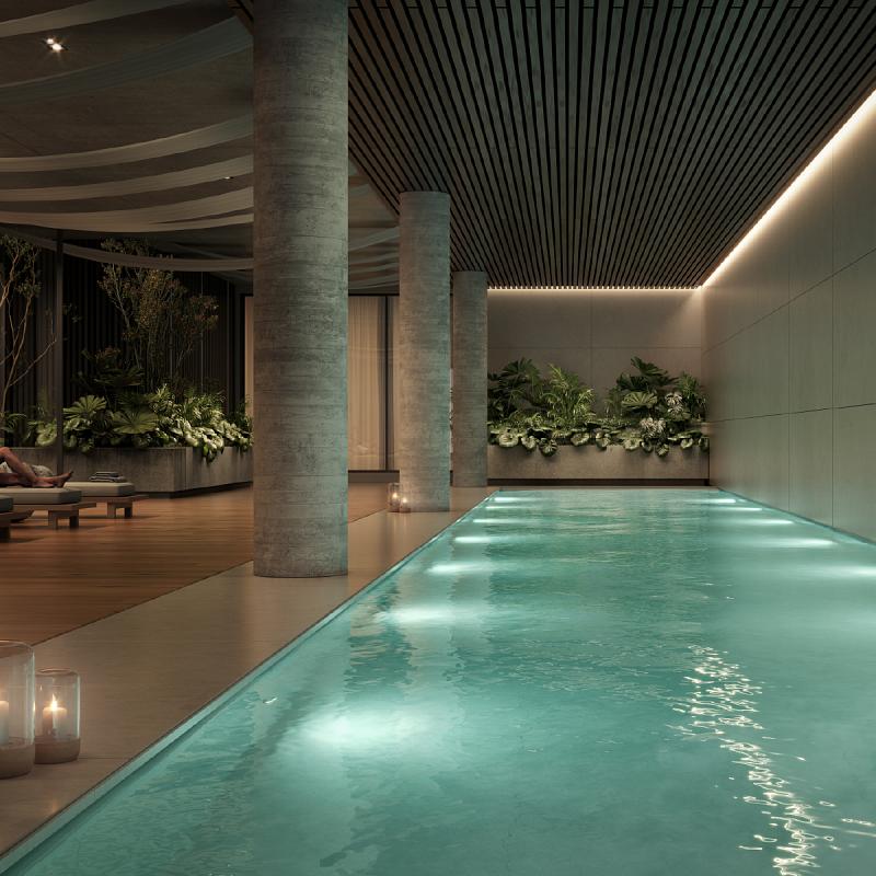 Edificio a Estrenar En construcción