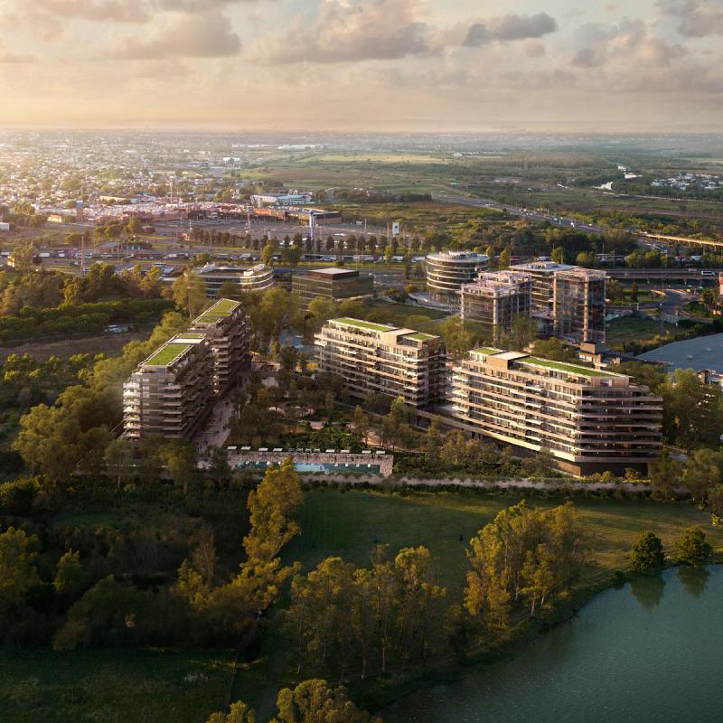 Edificio a Estrenar En construcción