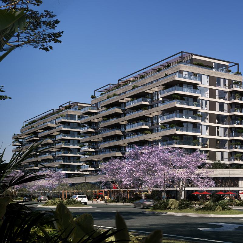 Edificio a Estrenar En construcción