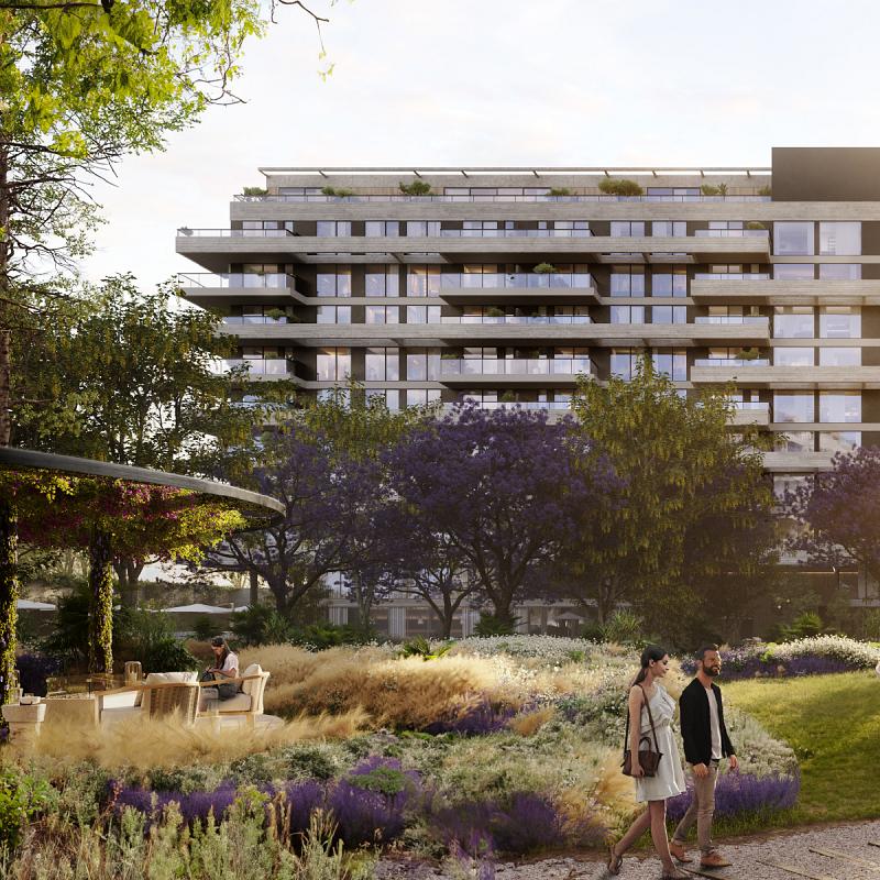 Edificio a Estrenar En construcción