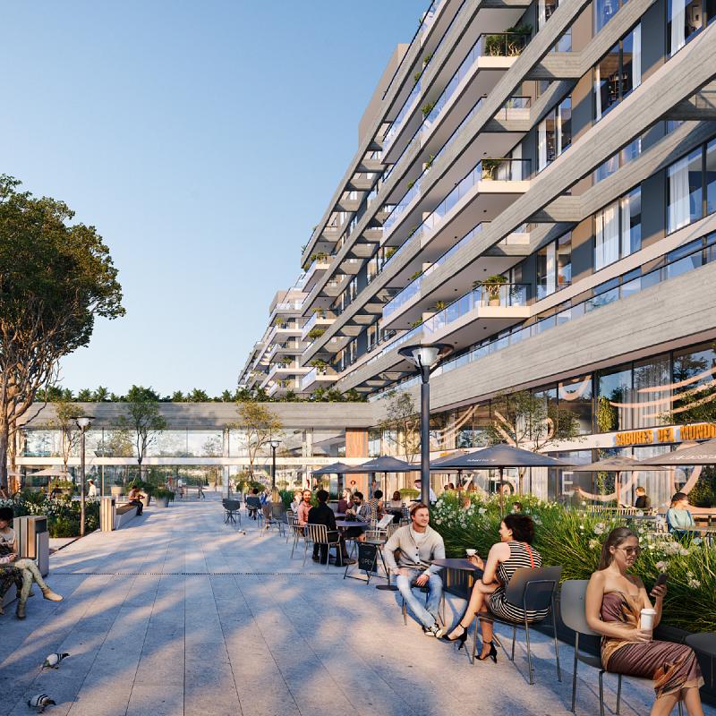 Edificio a Estrenar En construcción