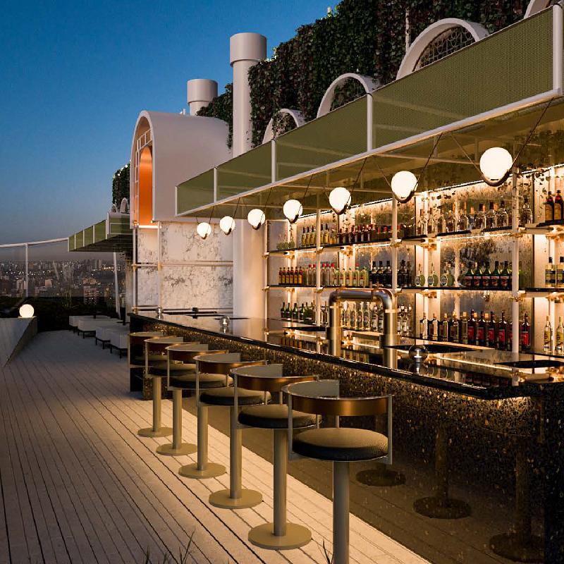 Edificio a Estrenar En construcción