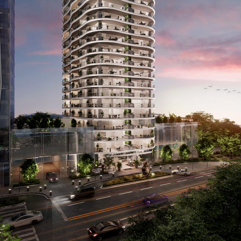 Edificio a Estrenar En construcción