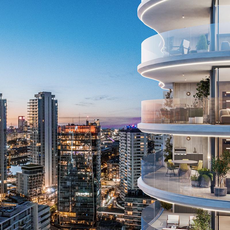 Edificio a Estrenar En construcción