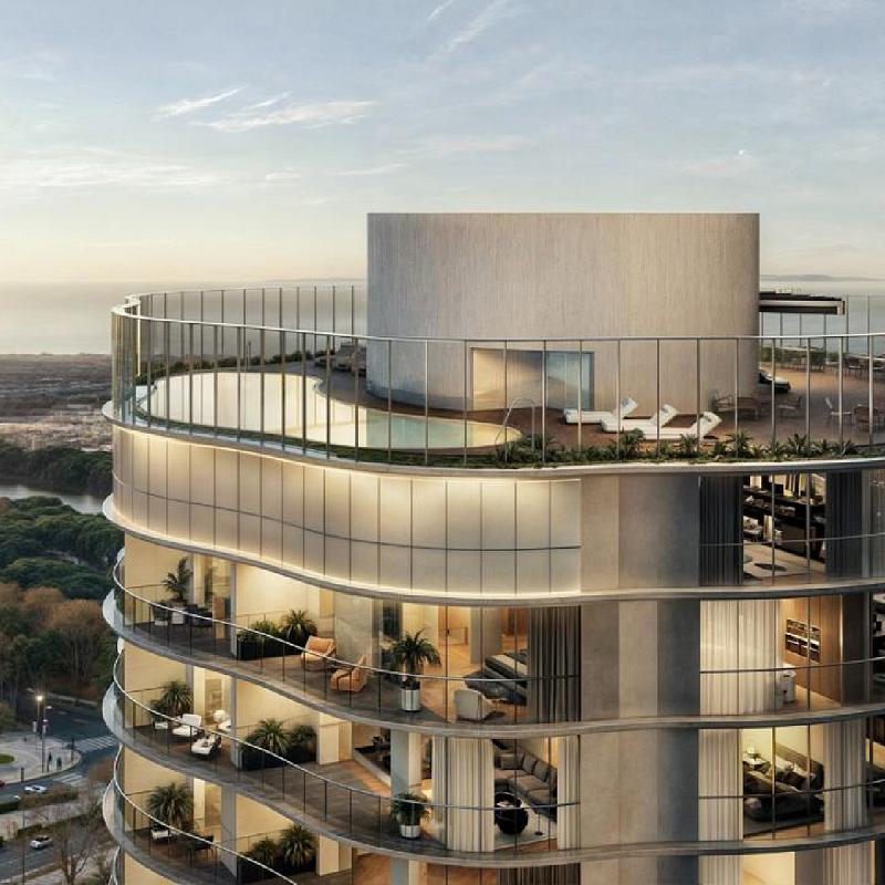 Edificio a Estrenar En construcción