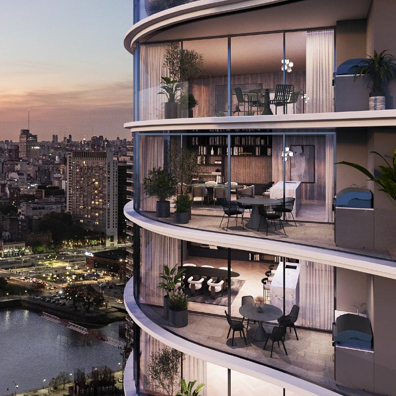 Edificio a Estrenar En construcción