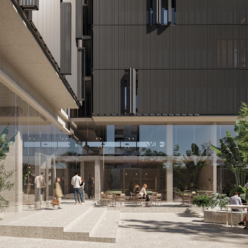 Edificio a Estrenar En construcción