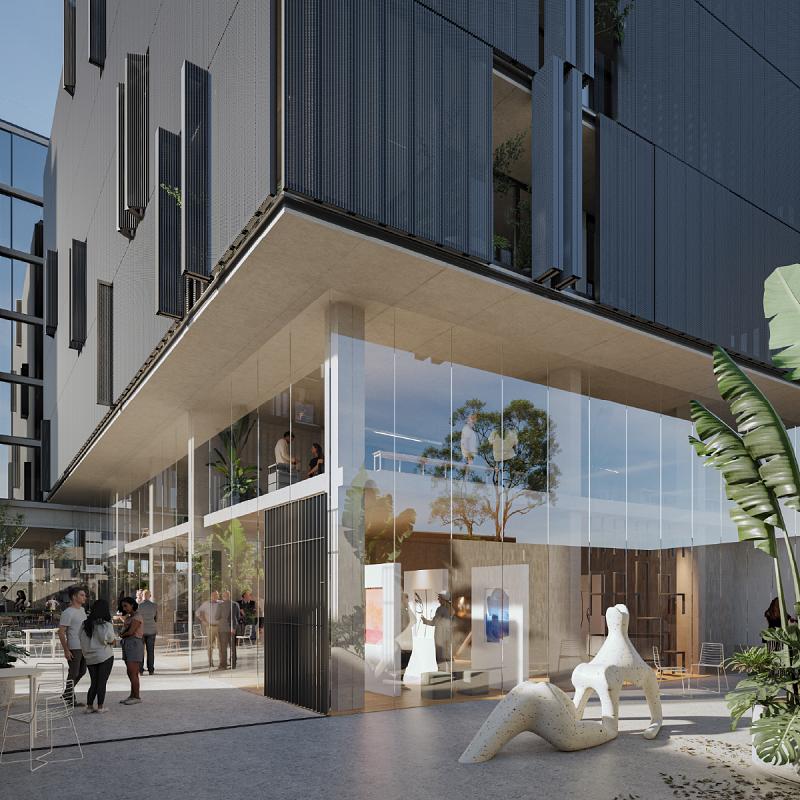 Edificio a Estrenar En construcción