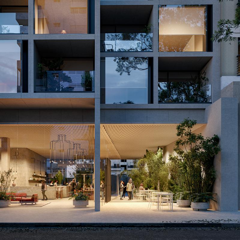 Edificio a Estrenar En construcción