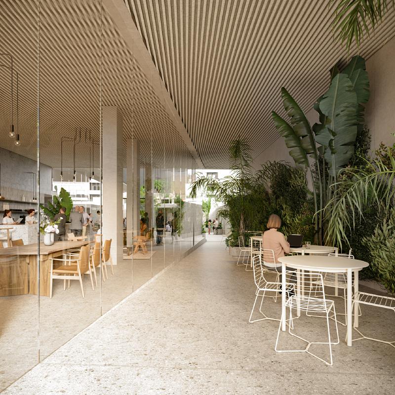 Edificio a Estrenar En construcción