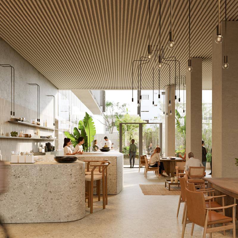 Edificio a Estrenar En construcción