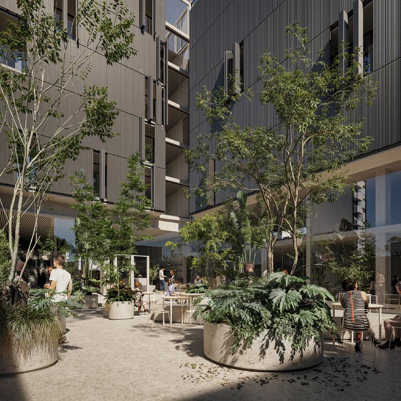 Edificio a Estrenar En construcción