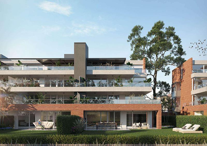 Edificio a Estrenar En construcción