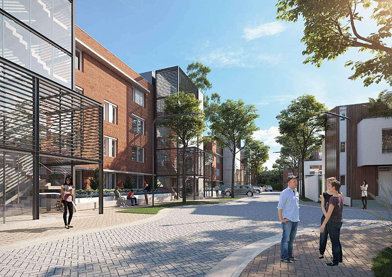 Edificio a Estrenar En construcción