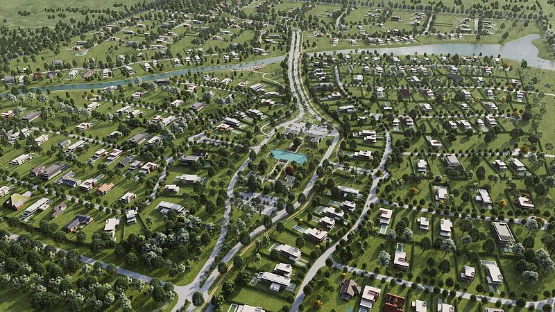 Barrio Cerrado En construcción