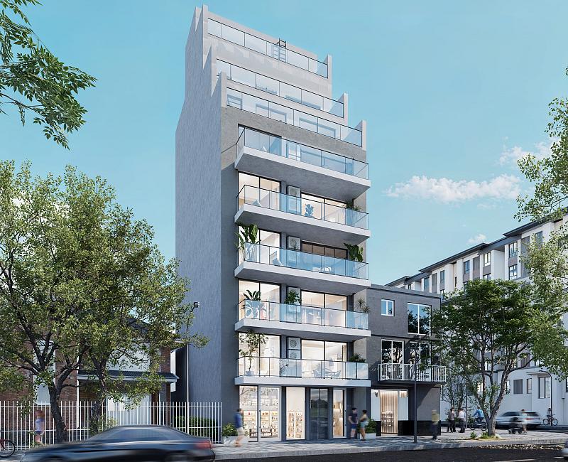 Edificio a Estrenar En construcción