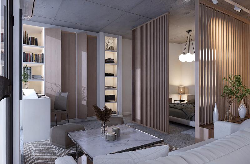 Edificio a Estrenar En construcción