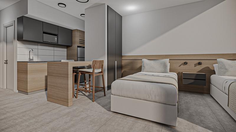 Edificio a Estrenar En construcción