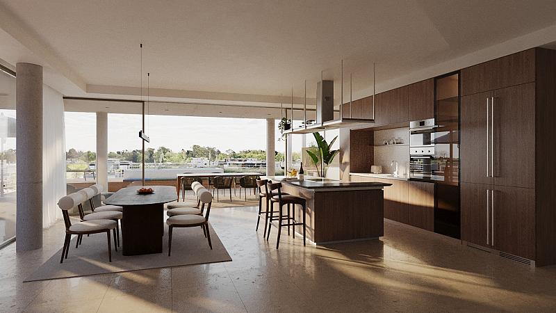 Edificio a Estrenar En construcción