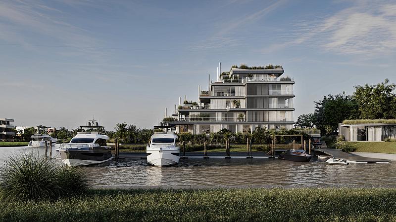 Edificio a Estrenar En construcción