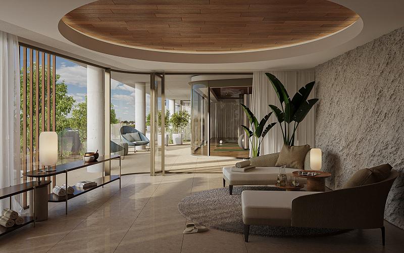 Edificio a Estrenar En construcción