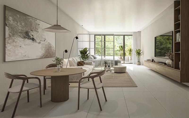 Edificio a Estrenar En construcción