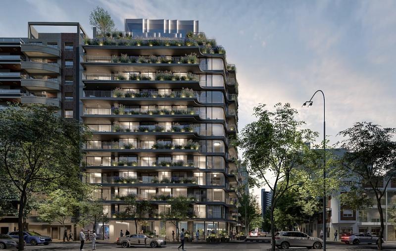 Edificio a Estrenar En construcción