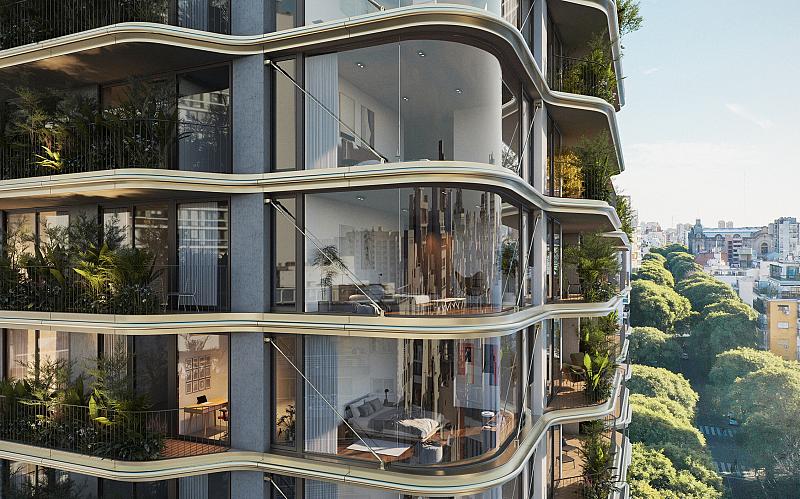 Edificio a Estrenar En construcción