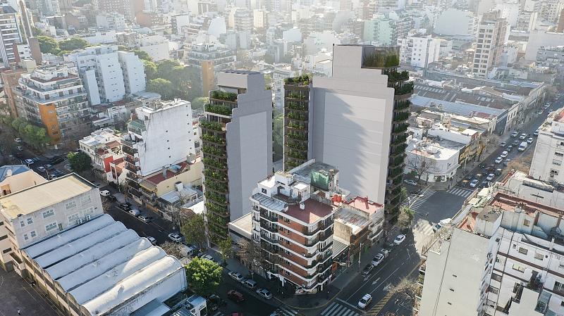 Edificio a Estrenar En construcción