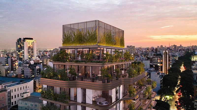 Edificio a Estrenar En construcción