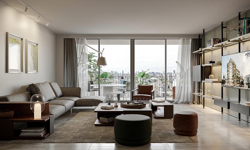 Edificio a Estrenar En construcción