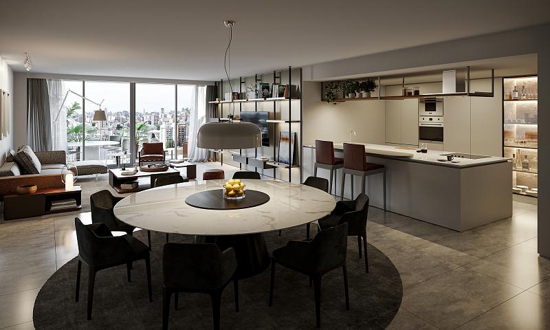 Edificio a Estrenar En construcción