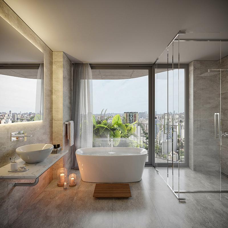 Edificio a Estrenar En construcción