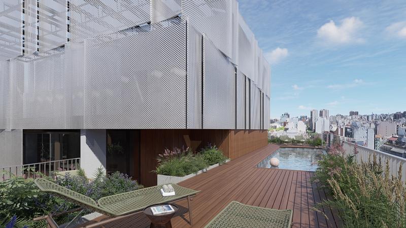 Edificio a Estrenar En construcción