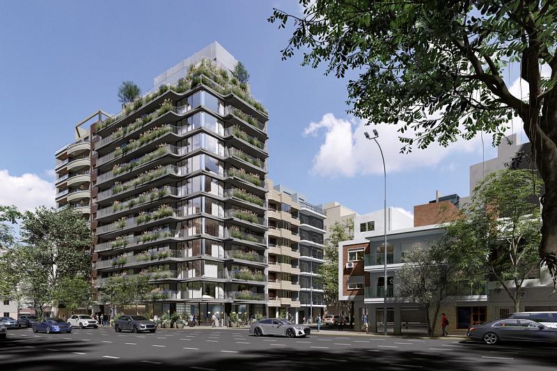 Edificio a Estrenar En construcción