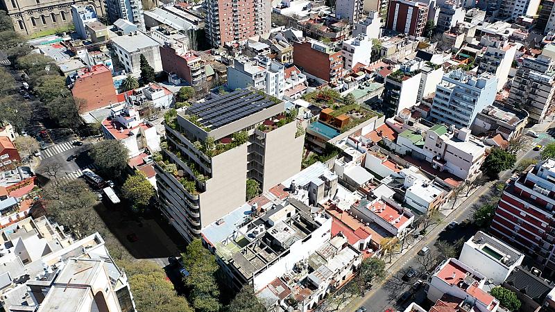 Edificio a Estrenar En construcción