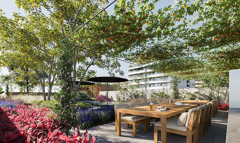 Edificio a Estrenar En construcción