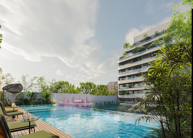 Edificio a Estrenar En construcción