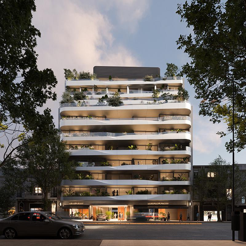 Edificio a Estrenar En construcción