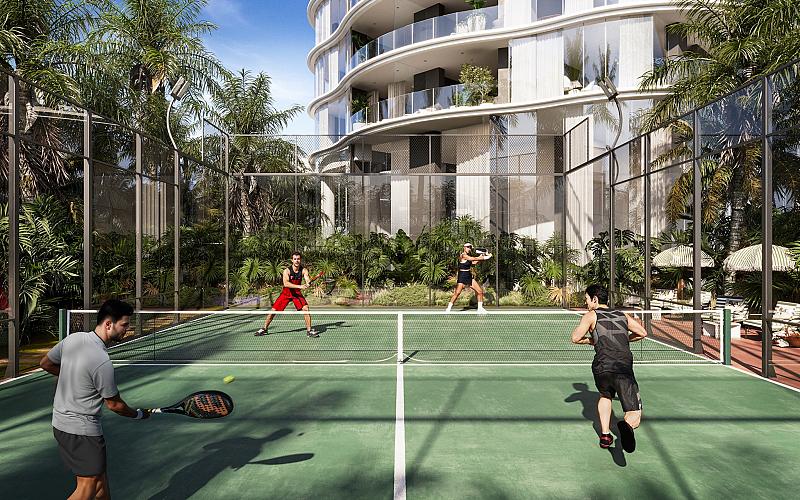 Edificio a Estrenar En construcción