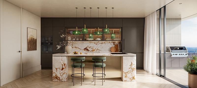 Edificio a Estrenar En construcción